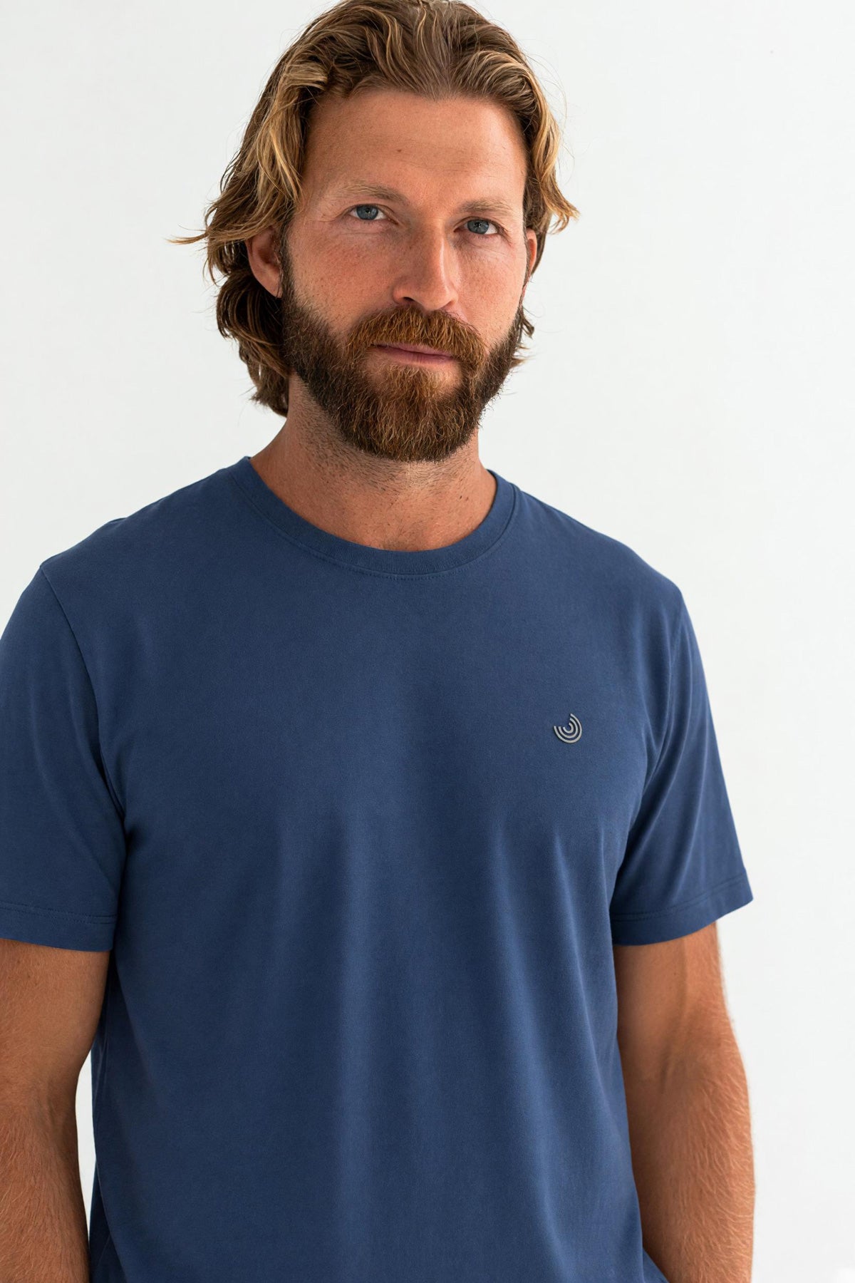 The Organic Cotton Tee - Insignia Blue