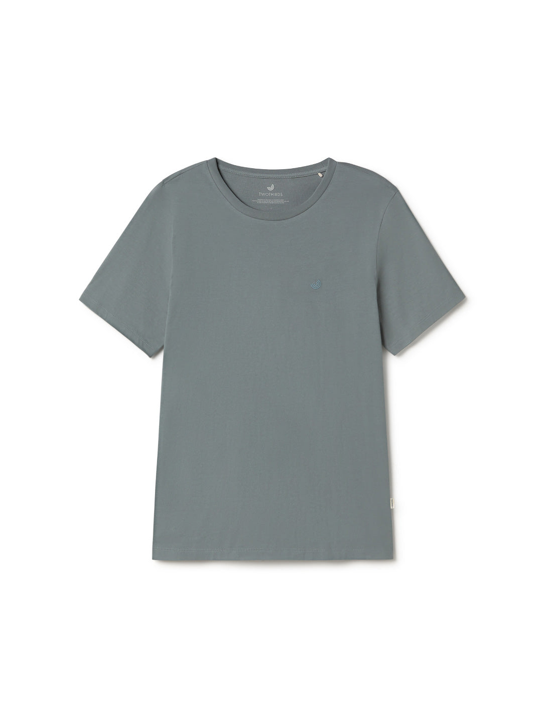 The Organic Cotton Tee - Steel Blue
