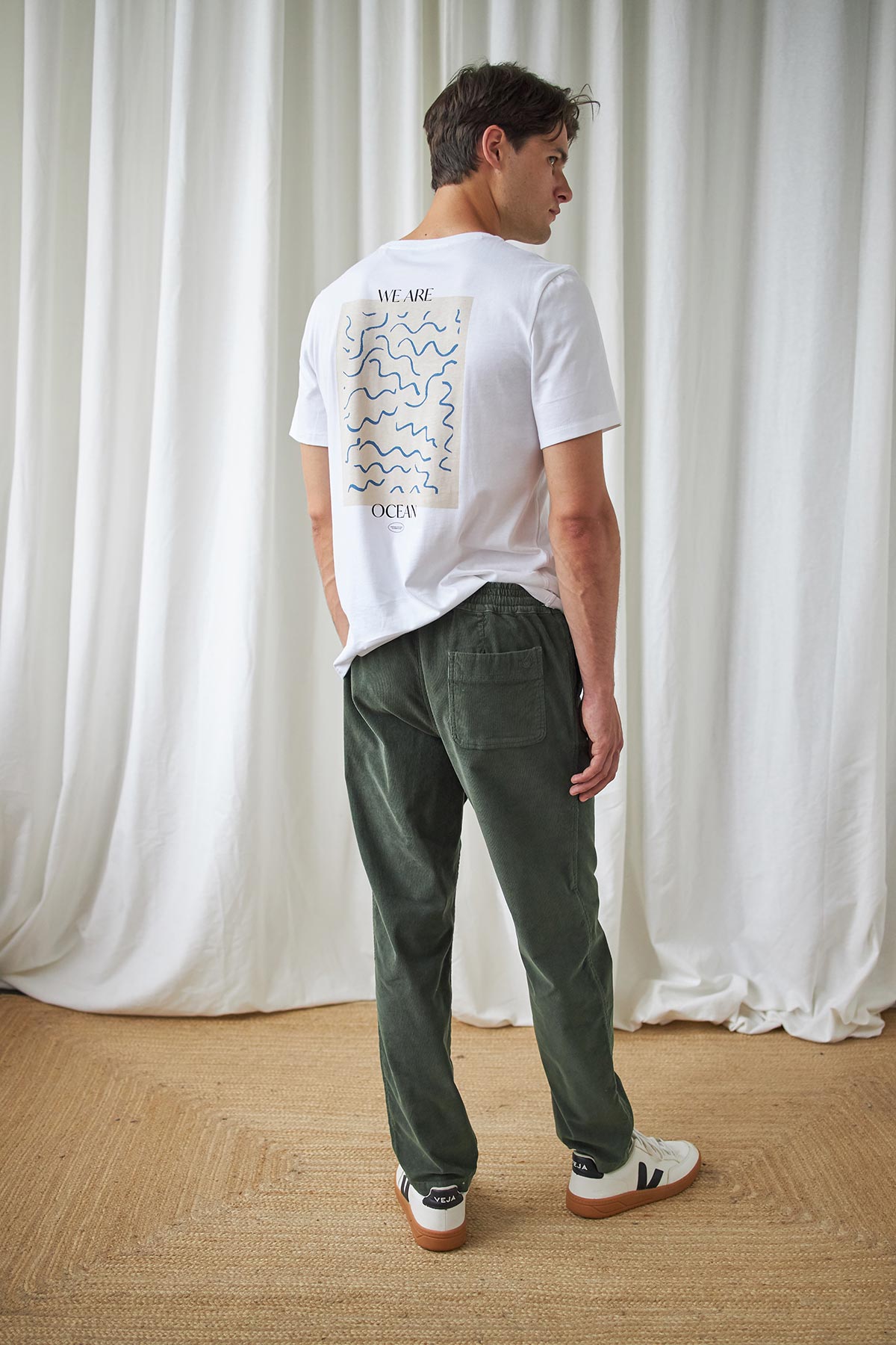 organic cotton surf t-shirt