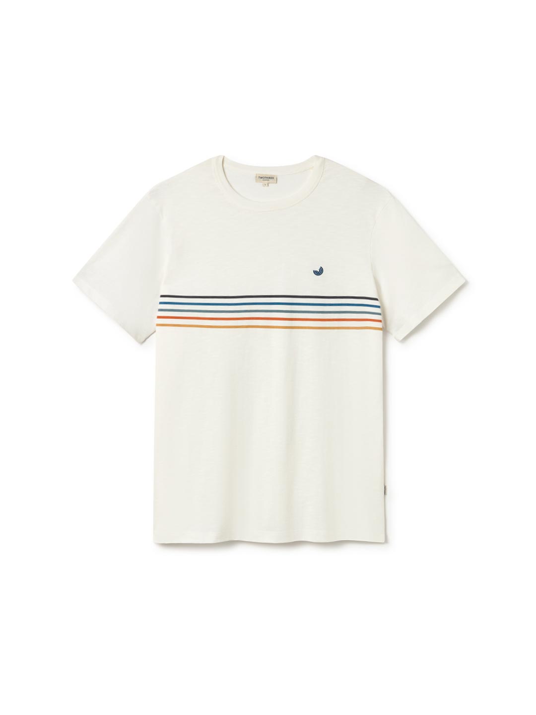 Off white roundneck tshirt men front