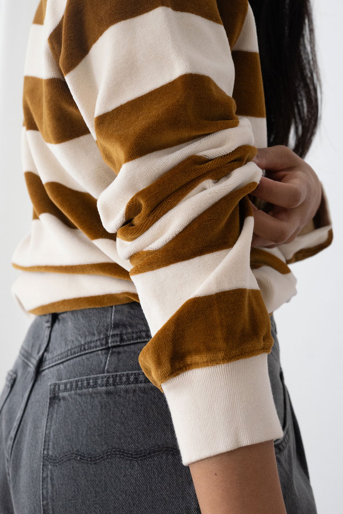 Hawi - Gold Brown Stripes
