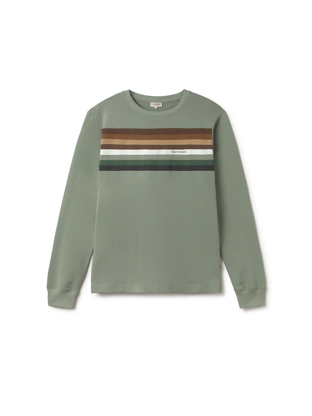 Light green Organic cotton sweatshirt men front