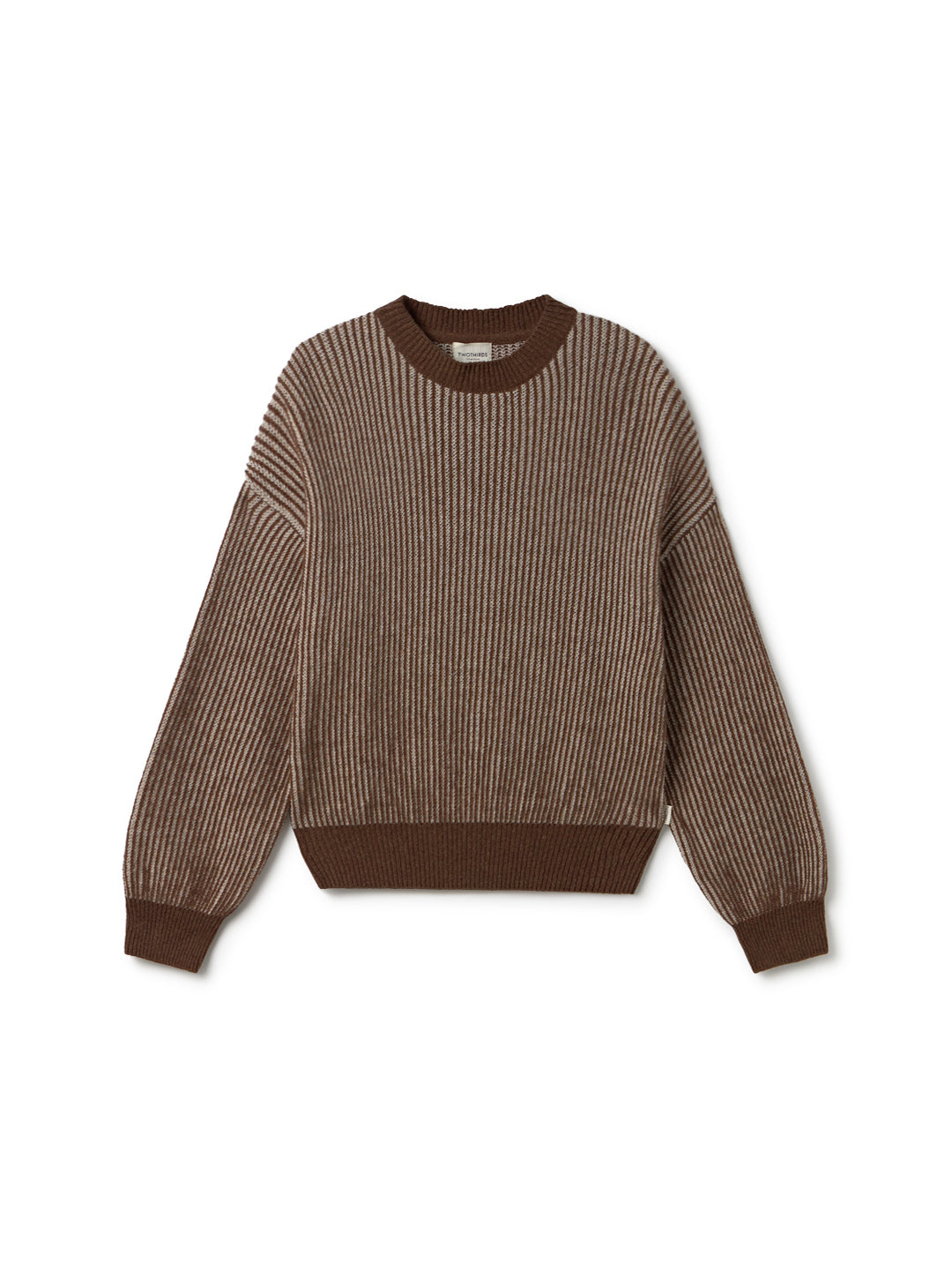Sustainable brown knit for women