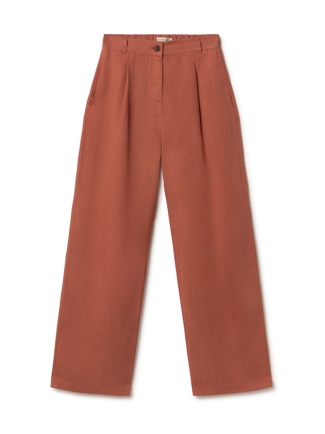Sienna linen pants women front