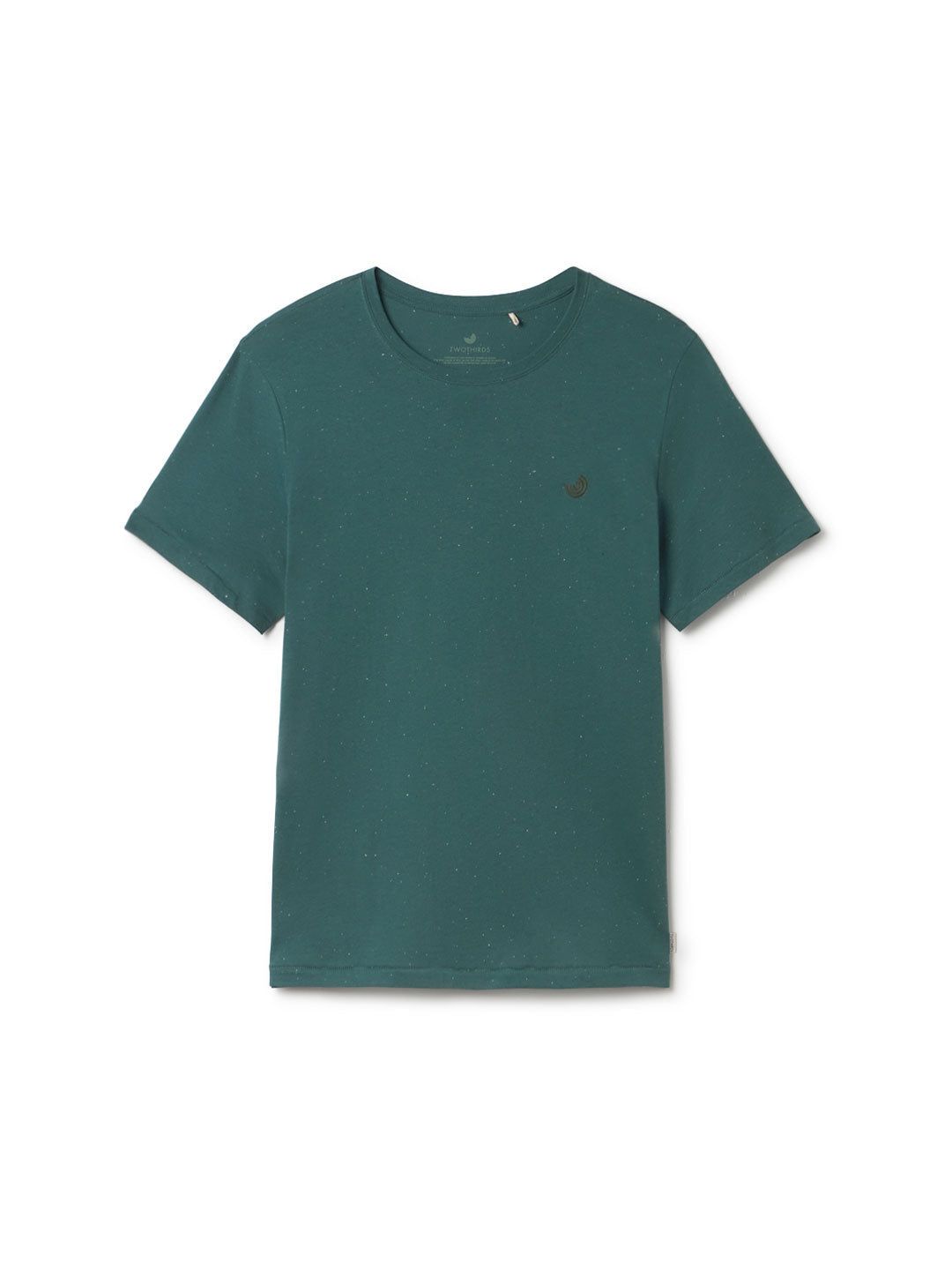 Green Roundneck t-shirt men front