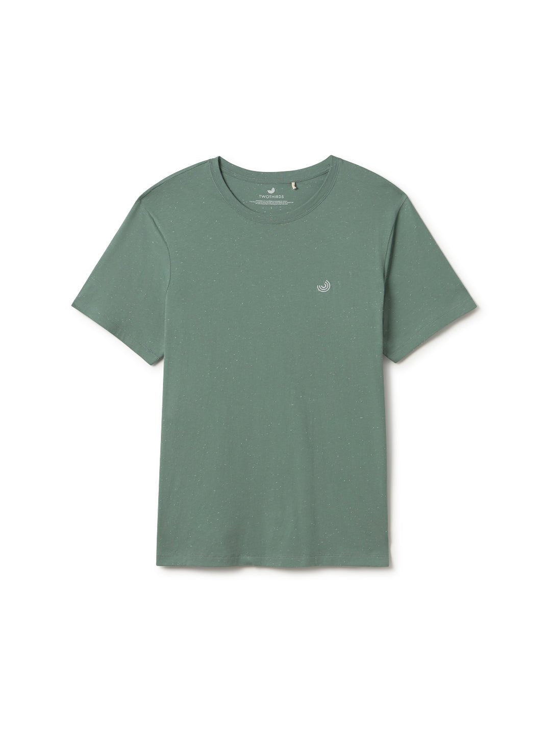 Light green Roundneck t-shirt men front