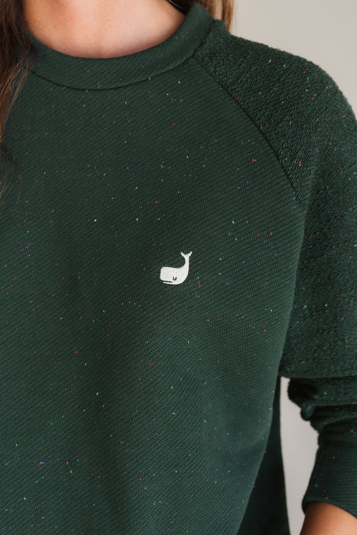 meta-preview, Eco-friendly raglan sleeve sweatshirt