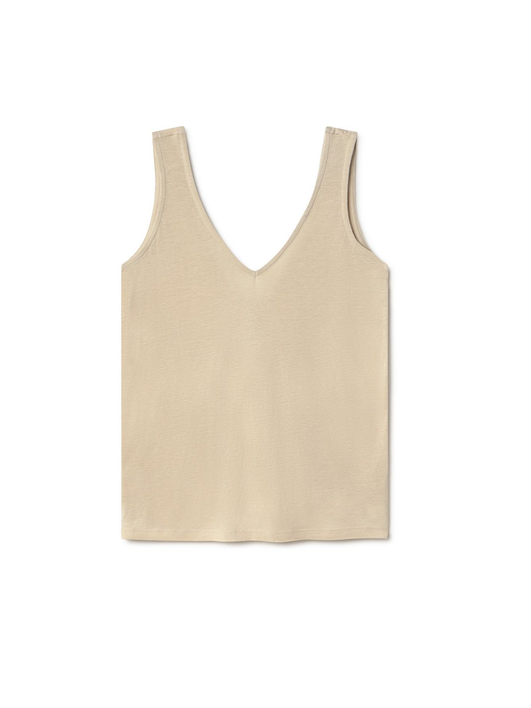 Lino sleeveless top women front