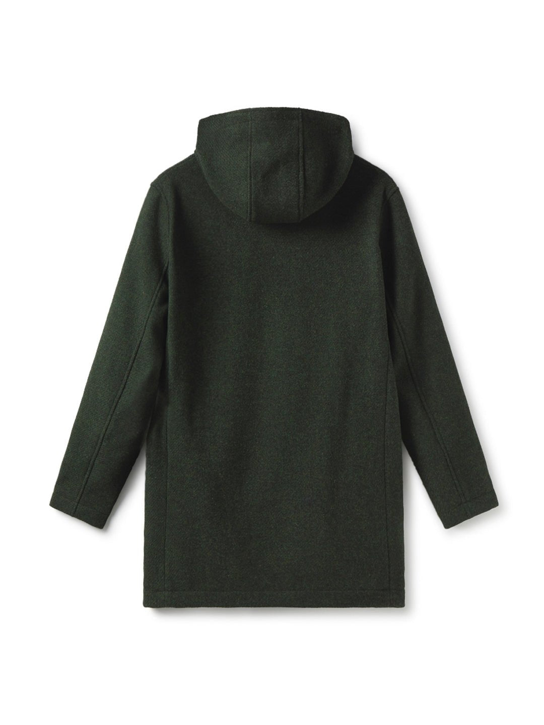 Hooded organic cotton-lined jacket