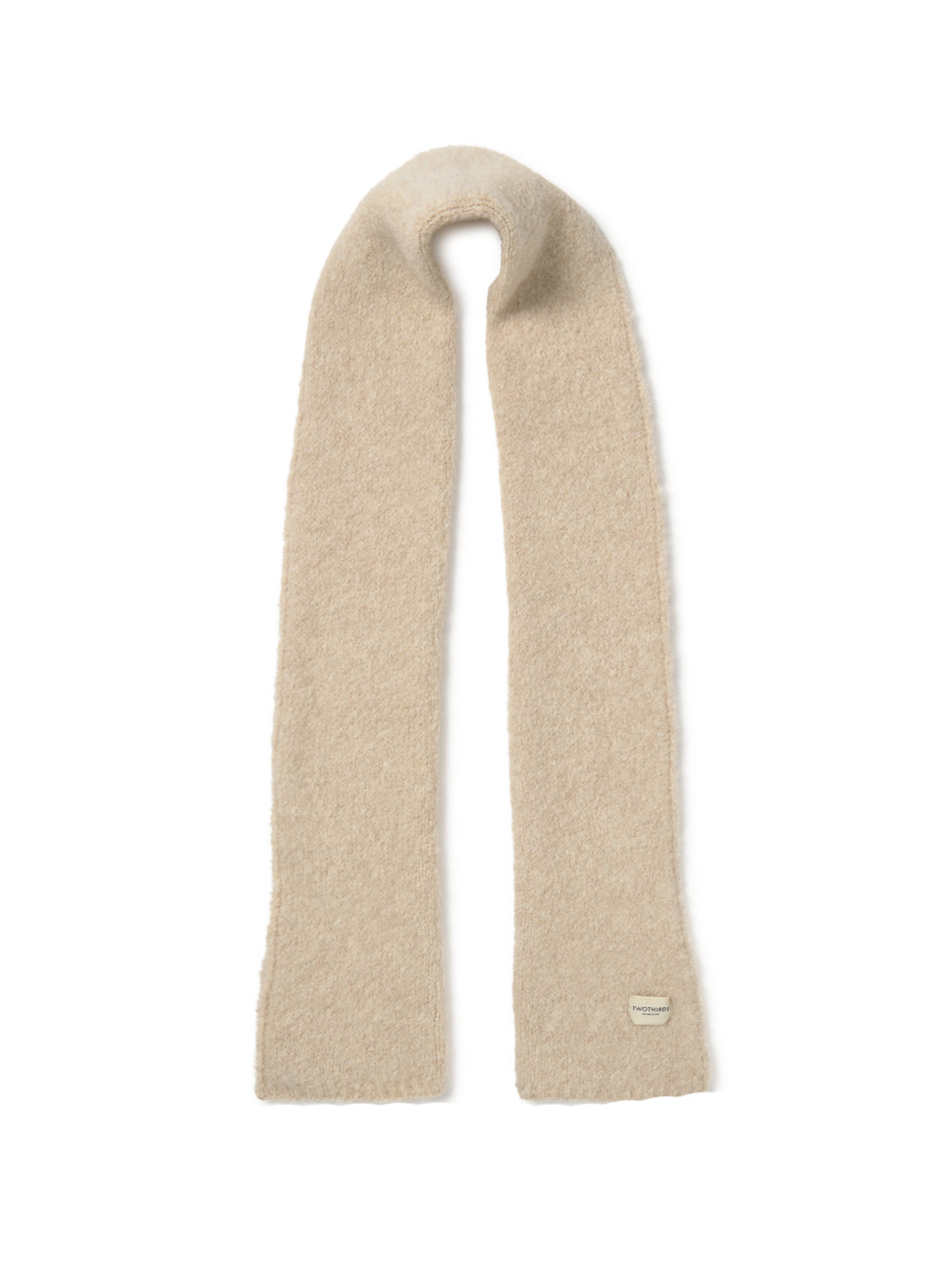 Plain Colour Scarf - Beige