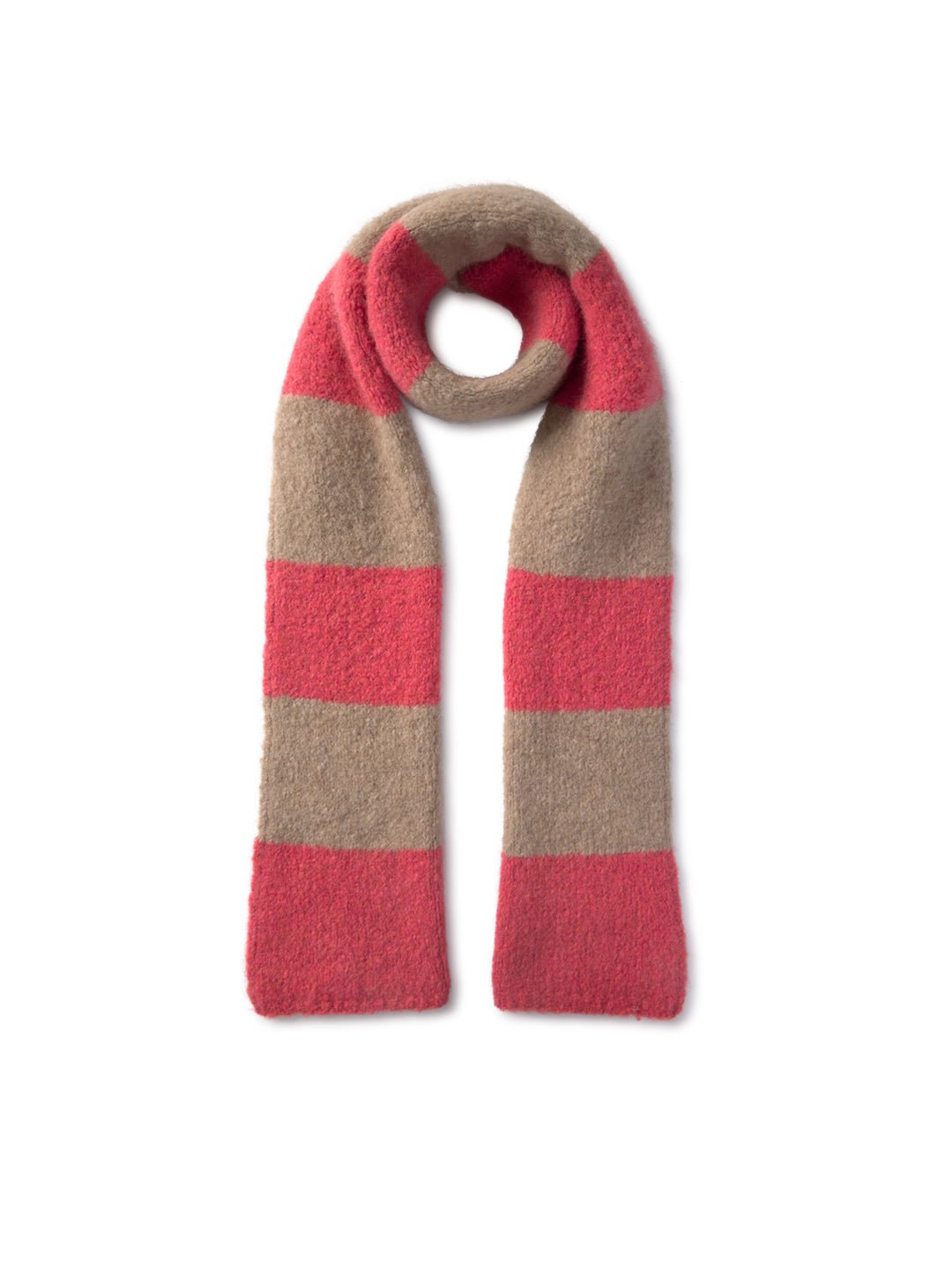 Bicolour Scarf - Pink