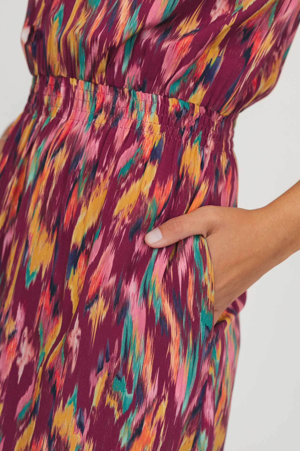Grassholm - Ikat print