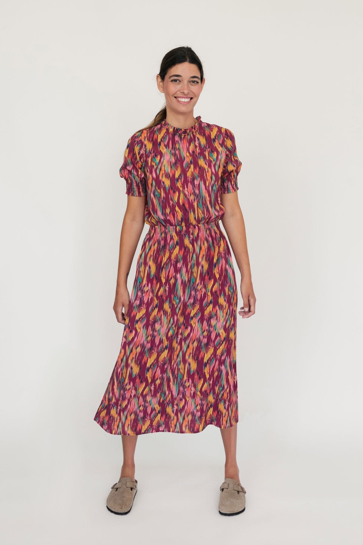 Grassholm - Ikat print