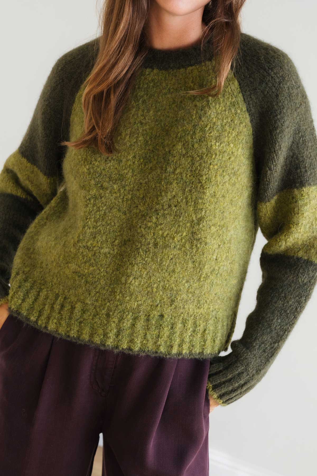 Sansone - Bicolour Green